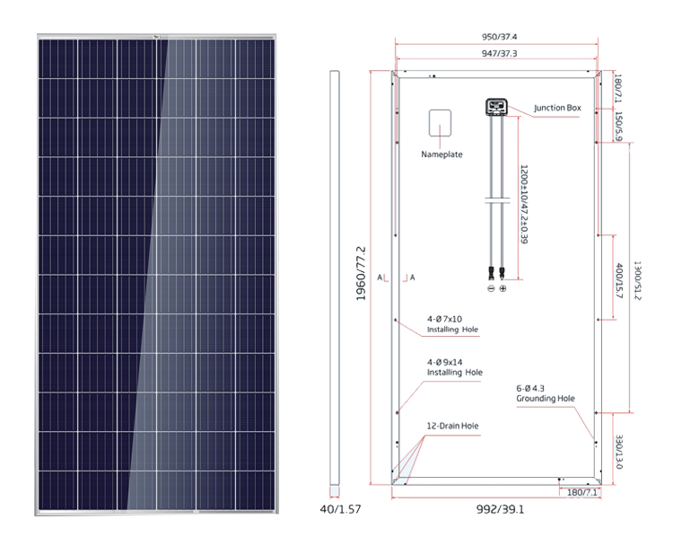 SOLAR MODULE  310 WATT