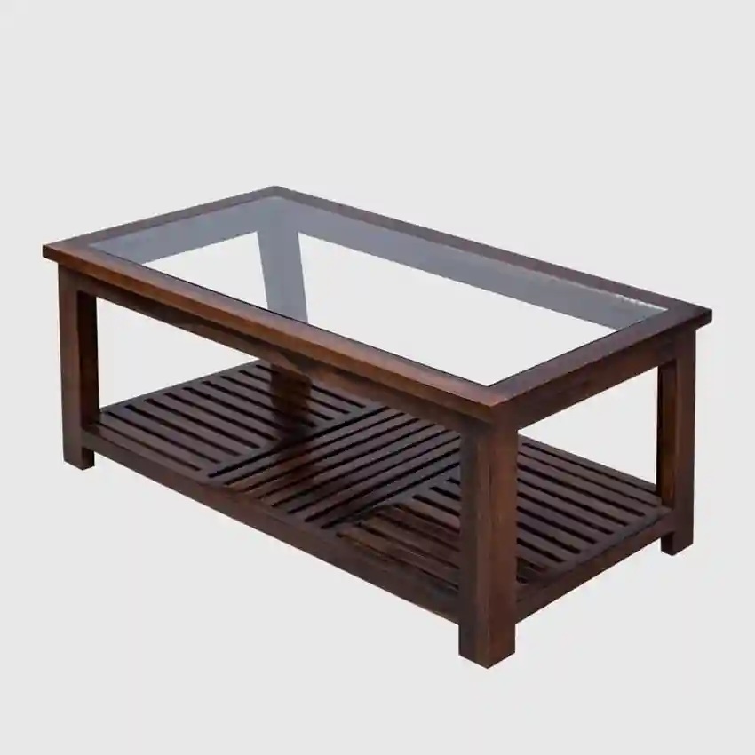 CENTRE TABLE GLASS TOP
