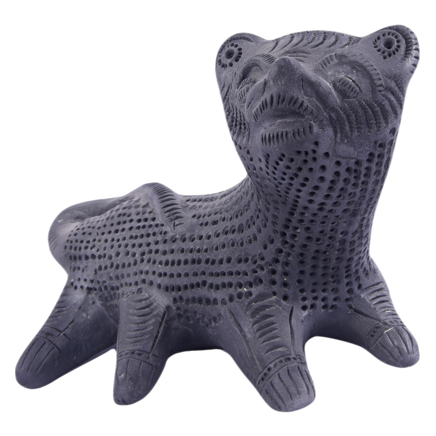 Tiger with Seekh Work